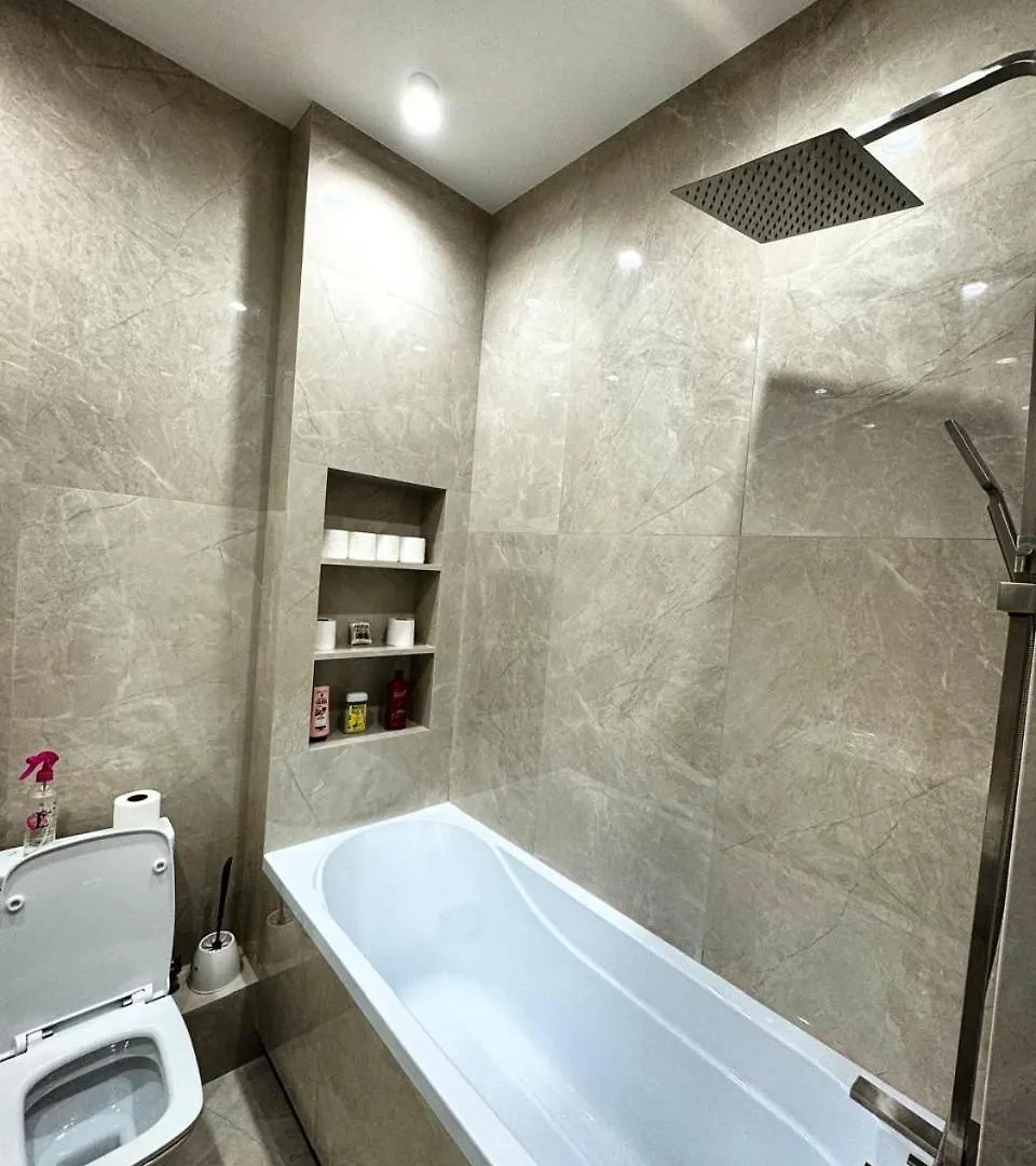 Однокомнатная Уютная Квартира, С Роскошным Ремонтам Рядом С Трц Grand Park Almaty Apartment